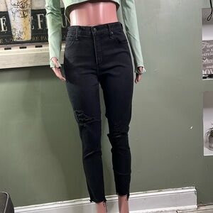 Abercrombie & Fitch  high rise super skinny Ancle